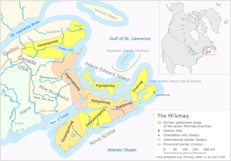 Homeland of the Mi'kmaq