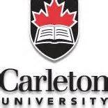A logo for Carleton University. Carleton University in Ottawa Ontario is one of eleven universities in Canada to offer an undergraduate journalism program. Many areas of study can only be found in select schools.